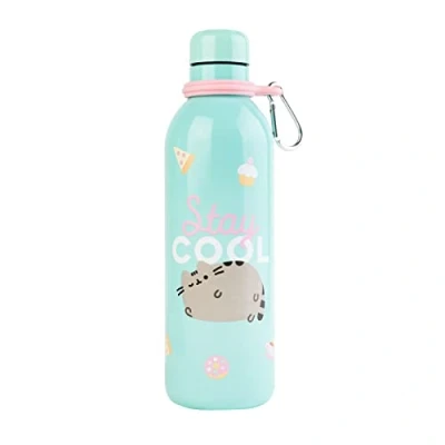 Imagen de Grupo Erik Botella agua acero inoxidable Pusheen niños colegio 500ml termica Frio/Calor de aislamiento doble pared niña