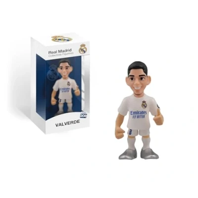 Imagen de MINIX Collectible Figurines MN18420 Figura de Valverde, Real Madrid, Coleccionables 12 cm para Exhibición, Idea Regalo Niños y Adultos, Fans fútbol