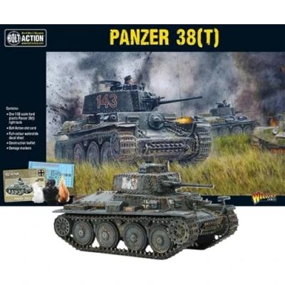 Imagen de Bolt Action Warlord Games, Panzer 38(t) Wargaming miniatures