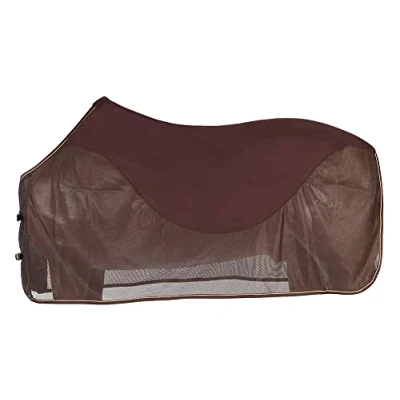 Imagen de PFIFF 100489 Manta antimoscas con Forro Polar (165 cm), Color marrón
