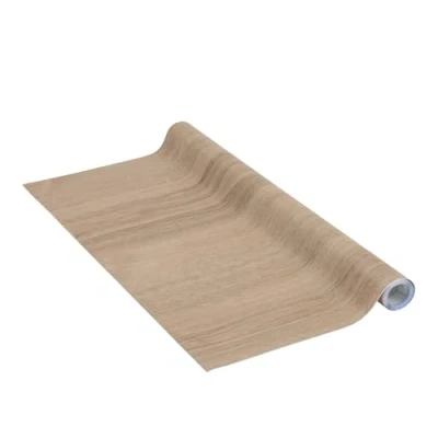 Imagen de Venilia Lámina adhesiva Perfect Fix, Madera Pinho Taupe, 90cm x 2,1m, Espesor 150μ, Vinilo autoadhesivo para muebles o cocina, decorativas papel pintado pared, PVC sin ftalatos, Fabricado en UE