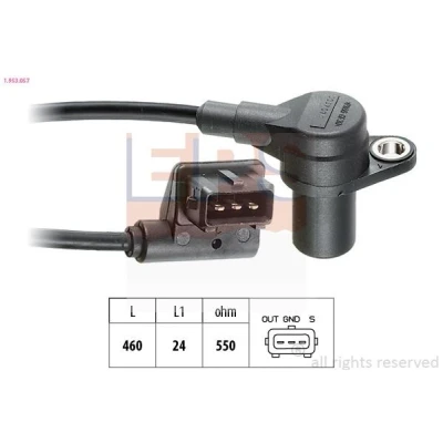 Imagen de EPS 1.953.057 Sensor de Cigueñal Made in Italy OE Equivalent BMW: 7