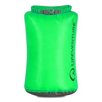 Imagen de Lifeventure bolsa estanca ligera de 10 litros capacidad, tela antidesgarro siliconada con costuras totalmente selladas; para kayak, acampada, senderismo y deportes acuáticos