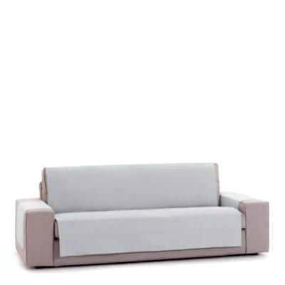 Imagen de Eysa Levante Funda de sofá, Algodón, Gris, 2 PLAZAS