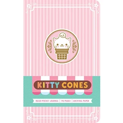 Imagen de Insight Editions Kitty Cones Ruled Pocket Journal