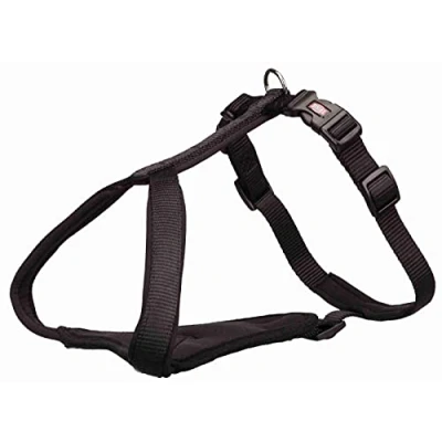 Imagen de Trixie 1998401 Arnés Y Premium, S M: 45 50 cm/15 mm, Negro,