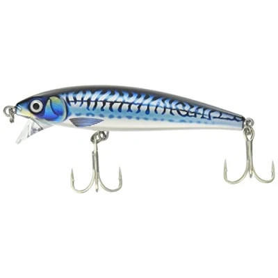 Imagen de Rapala X Rap Magnum Cast Material Peces Gordos y Carnívoros Señuelo Pesca Marina, Unisex Adult, Silver Blue Mackerel, 10cm/42g
