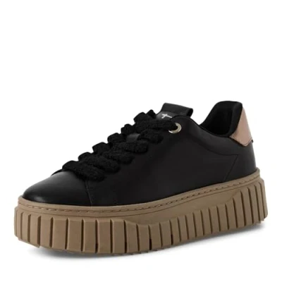 Imagen de Tamaris Damen Sneaker Low 1 23702 45, Zapatillas Mujer, Peine Negro, 40 EU