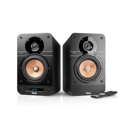 Imagen de Teufel Ultima 25 Active Pareja de Altavoces Activos con Receptor AV Integrado: compatibles el televisor (Black)