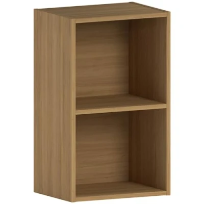 Imagen de Vida Designs Estantería Oxford Cube, Roble, 2 Niveles