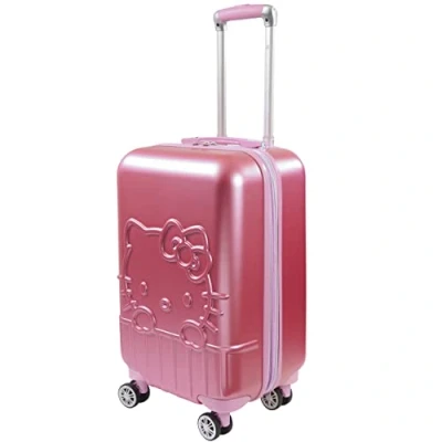 Imagen de Ful AONELAS Hello Kitty Maleta rodante de 21 Pulgadas, rígida Mano con Ruedas, Color Rosa (HKFL0002AZ 650), Pink, Moldeada Ruedas