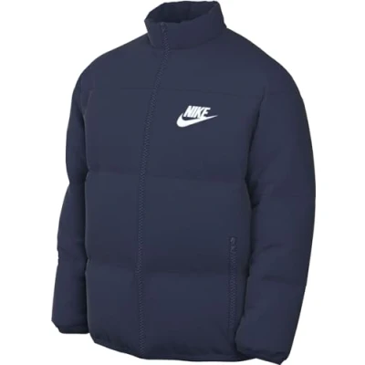Imagen de Nike Sportswear CLUB Chaqueta de invierno, Hombre, Talla: Small, Midnight navy/white
