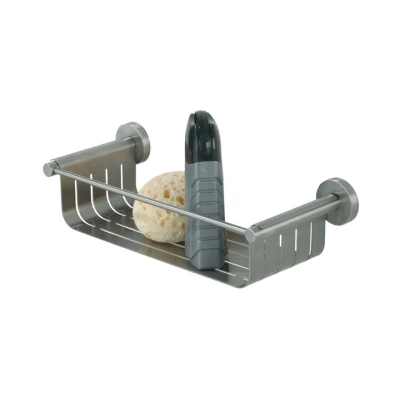Imagen de Tiger Boston Cesta de Ducha Grande, Acero Inoxidable Pulido, 36,5x9x13,7 cm