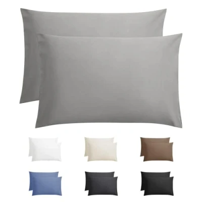 Imagen de Sleeptime Funda de Almohada (100% algodón, 60 x 70 cm), diseño Cartera, Color Gris