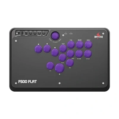 Imagen de MAYFLASH F500 FLAT Fight Stick All Button Arcade Controller for PS4, PC, Xbox Series S/X, One, Switch, Steam Deck, macOS, Android, Raspberry Pi, NEOGEO mini and more