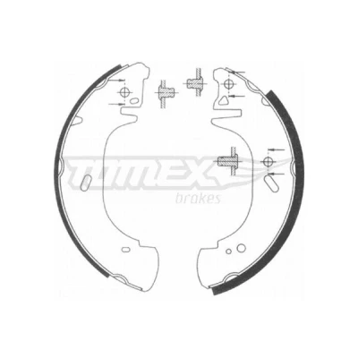 Imagen de TOMEX brakes TX 20 89 Zapatas de Freno Eje trasero 280 65 FORD: Transit Mk4 Furgón, FIESTA 4, Bus, RENAULT: MASTER 2 Kasten, Bus