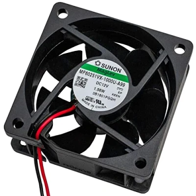 Imagen de Ventilador 12 V DC 1,56 W 60 x 25 mm 45,9 m3/h 5200U/Min Sunon MF60251VX1000UA99