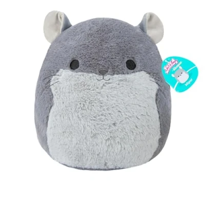 Imagen de Squishmallows FuzzAMallows Peluche Miper la Chinchilla 30 cm Squishmallow 2023 Original