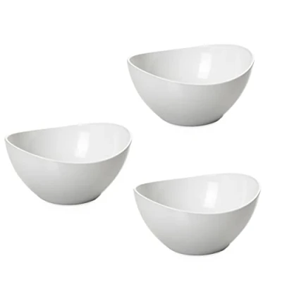 Imagen de omada Design, 3 Tazónes Bicolor, 14 cm de diámetro, 40cl, Resistente a Golpes, apilable, Apto para lavavajillas, Trendy Line