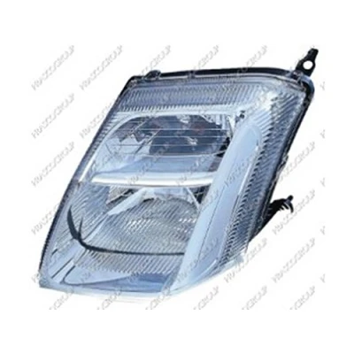 Imagen de PRASCO CI3044804 Faros izquierda H4 con servomotor para reg. alcance luces CITROËN: C2 Hatchback