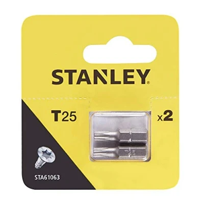 Imagen de STANLEY STA61063 XJ 2 puntas Torx 25mm T25