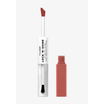 Imagen de Wet n Wild Megalast Lock n&#039; Shine, Dual Ended Lip Color and Clear Gloss, Vitamin E Jojoba Oil Enriched Formula, Nude Illusion Shade