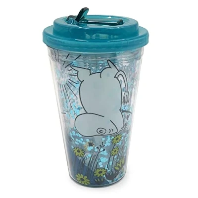 Imagen de Puckator Moomin Taza y pajita de doble pared