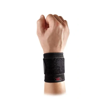 Imagen de Mc David 513R Muñequera elástica, Unisex Adulto, Negro, L/XL
