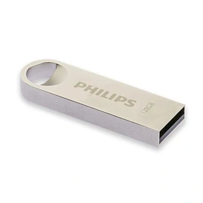 Imagen de Philips Memoria USB de 128 GB 2.0 Flash Drive Moon Edition para PC, Ordenador portátil, Lectura hasta 20 MB/s