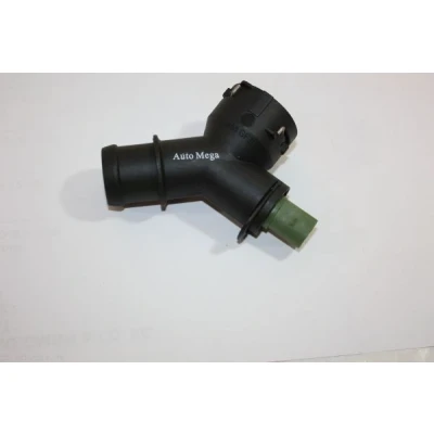 Imagen de AUTOMEGA 160059010 Bridas Radiador, debajo, izquierda con junta sensor VOLKSWAGEN: Passat B6 Berlina, Variant