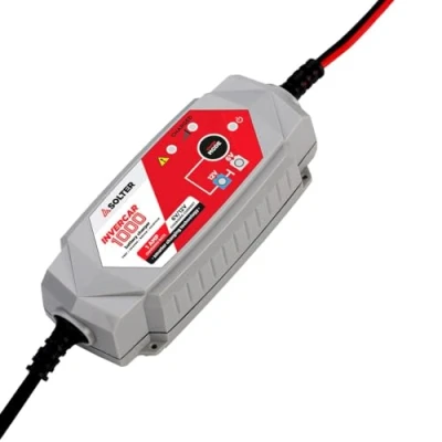 Imagen de Solter Cargador Inteligente de Baterias Invercar 1000 6/12V 1A (Coches y Motos)