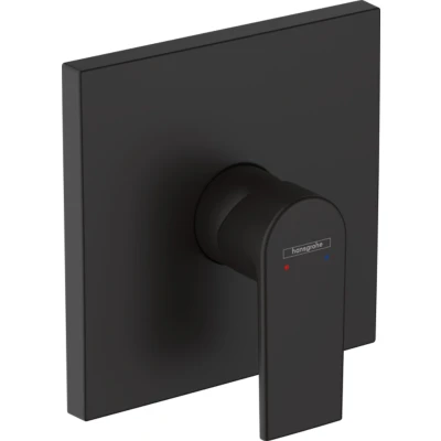 Imagen de hansgrohe Vernis Shape Mezclador monomando de ducha empotrado, negro mate, 71668670