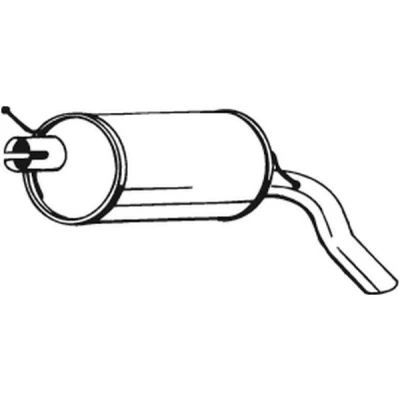 Imagen de BOSAL 233 387 Silenciador trasero SEAT: Alhambra I, FORD: Galaxy Mk1 MPV, VOLKSWAGEN: Sharan I