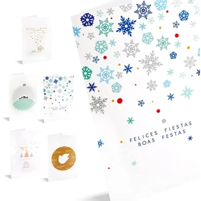 Imagen de UNICEF Pack de 10 Tarjetas Navidad, Cotillón