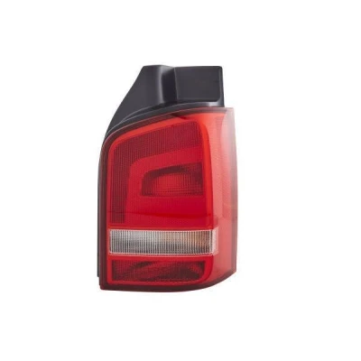 Imagen de HELLA 2SK 010 318 081 Piloto trasero derecha P21/5W, P21W, PY21W, R10W 12 transparente, Rojo con lámpara portalámparas VOLKSWAGEN: Transporter 5