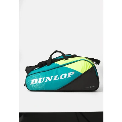 Imagen de Dunlop TAC Sxperformance 12 Racket Unisex Funda de raqueta, Talla: One Size, Teal/black/yellow