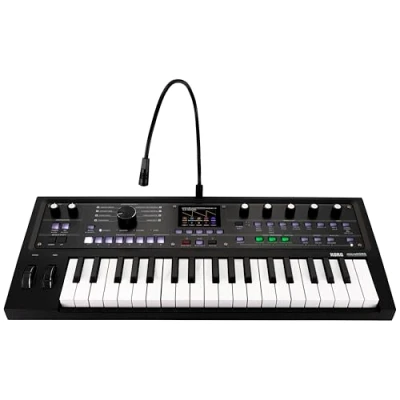 Imagen de Korg microKORG 2 Sintetizador analógico de 37 teclas y procesador voz edición limitada negra