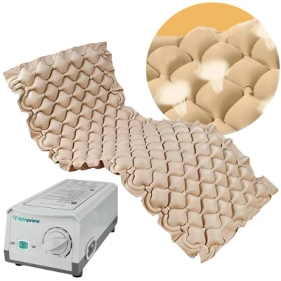 Imagen de OrtoPrime Colchón Antiescaras Celdas Aire Alternante con Compresor Silence Confort Incluido Anti úlceras para Cama Escaras 200x90x7cm