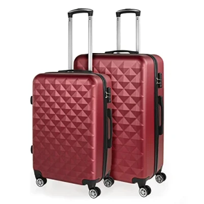 Imagen de Itaca Diamond SET Juego de maletas, Talla: One Size, Granate
