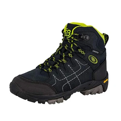 Imagen de Brütting Mount Shasta Kids Hi, Zapatos de High Rise Senderismo Unisex Niños, Azul (Marino/Lima), 29 EU