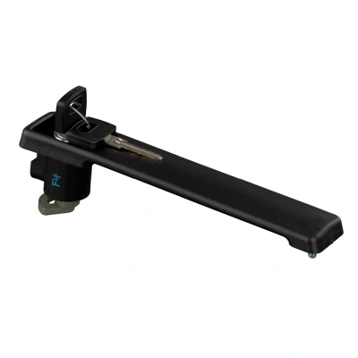 Imagen de FEBI BILSTEIN 29184 Manecilla de Puerta izquierda, derecha con cilindro cierre, llave negro