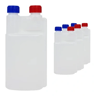Imagen de Super Net Cali Botella dosificadora doble cuerpo 500 ml para dispensar productos químicos concentrados (3 Unidades)