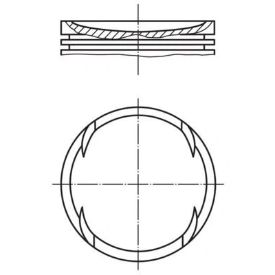 Imagen de Pistón MAHLE 028 PI 00120 000