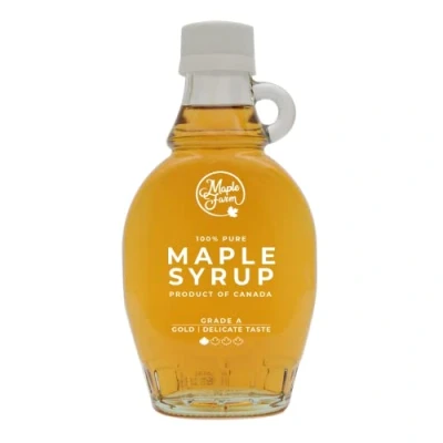 Imagen de Jarabe de Arce Grado A (Golden, Delicate taste) 189ml (250g) Miel Sirope Original maple syrup