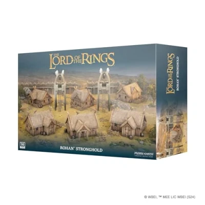 Imagen de Games Workshop Juegos de batalla estrategia la Tierra Media: Rohan Stronghold (juego escenario en caja)