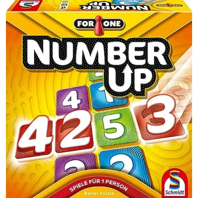 Imagen de Schmidt Spiele 49433 For One, Number UP, Juego Familiar, Multicolor