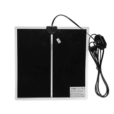 Imagen de HOMEAMM Manta termica Calor para Reptiles, Ajustable Reptil Heat Mat con Control De Temperatura Anfibios y invertebrado en terrarios