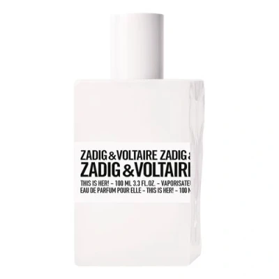 Imagen de Zadig &amp; Voltaire This is Her! Eau de Parfum 100 ml