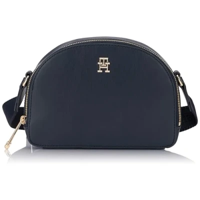 Imagen de Tommy Hilfiger Monotype HALF MOON Crossover Bandolera, Mujer, Talla: One Size, Space blue