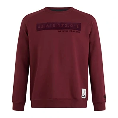 Imagen de Canterbury Cuello Redondo de Gran tamaño Sudadera, Trufa Chocolate, S para Hombre